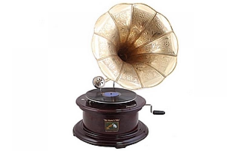 Граммофон 14" круглый гладкий №59