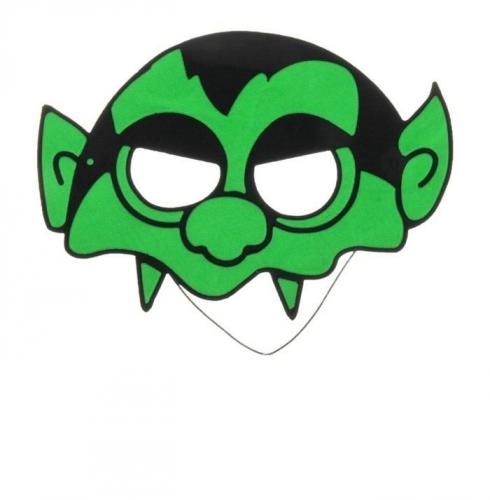 Маска вампира зеленая - купить 