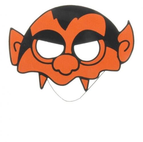 Маска вампира оранжевая - купить 