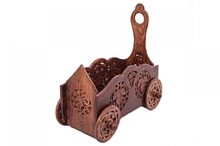 Подставка под газеты (дерево) №12