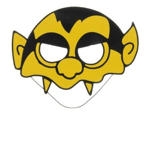 Маска вампира желтая - купить 