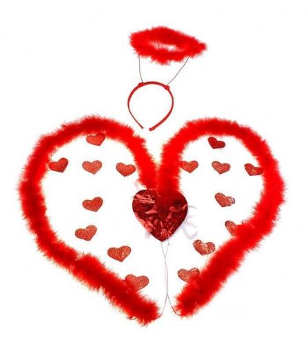 Крылья и нимб купидо