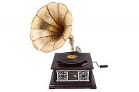 Граммофон 14" квадрат камень оклад №113