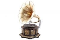 Граммофон 14" восмигранник метал оклад №74