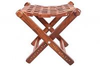 Табурет складной дачный (дерево) №98