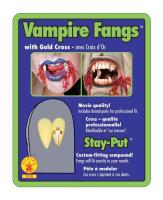 Вампирские клыки со стразами