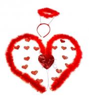 Крылья и нимб купидона