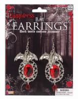 Вампирские серьги Летучие мыши