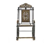 Кресло-качалка дачное (дер+сталь) №51